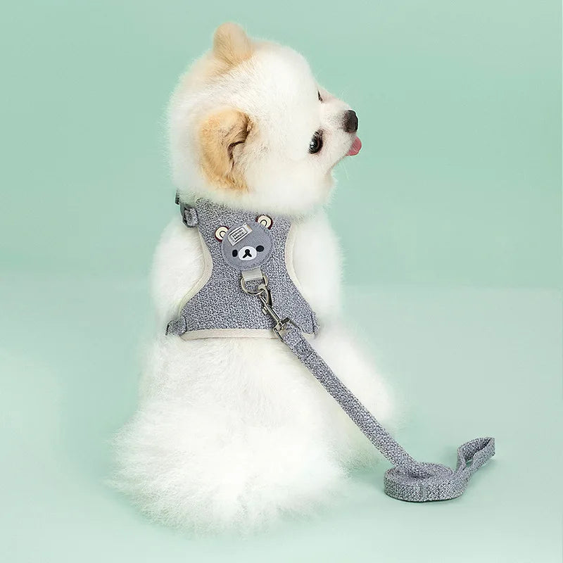Pet Dog Harness and Leash Set