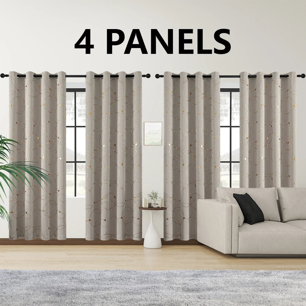 Thermal Insulated Blackout Curtains