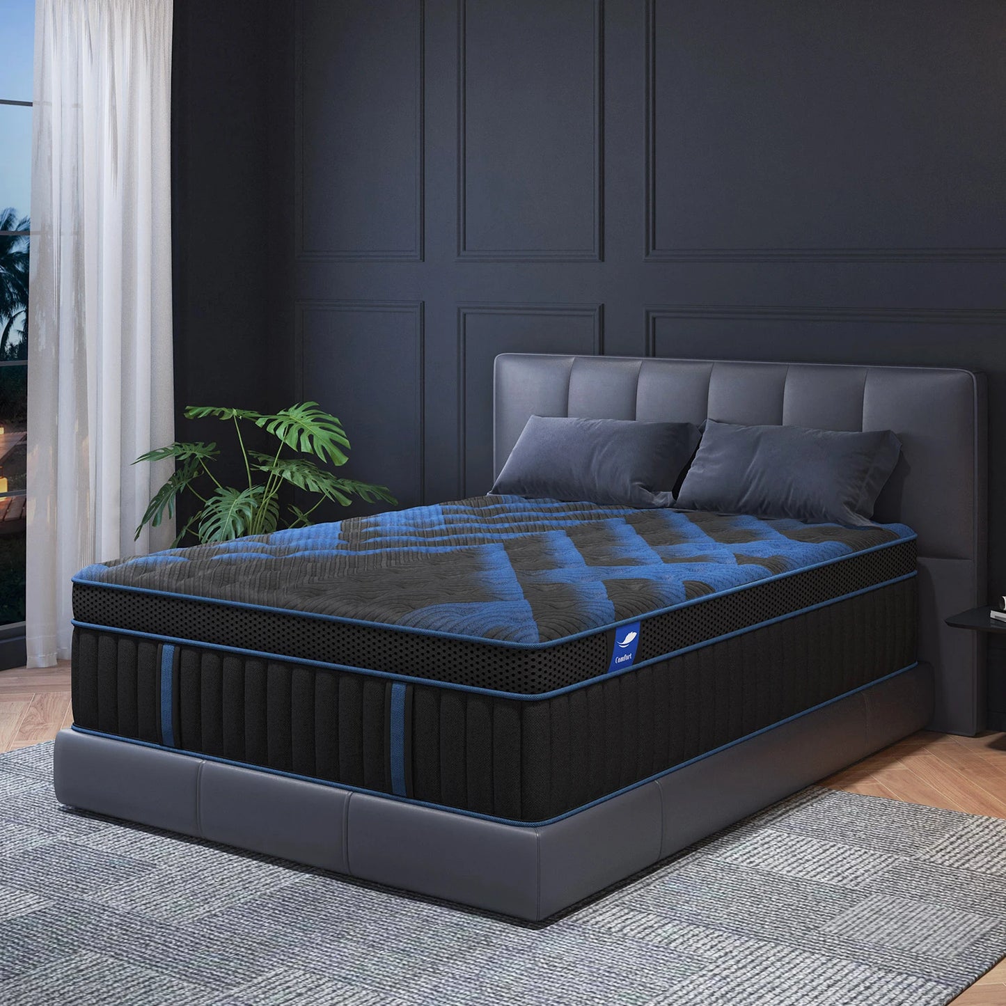 SweetloveCN Gel Memory Foam Hybrid Pocket Spring Mattress