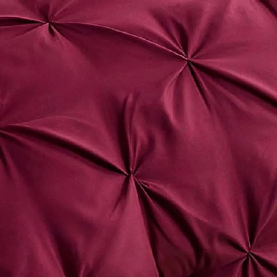 Linen Comforter Set Duvet Cover And Pillowcases 7 Piece