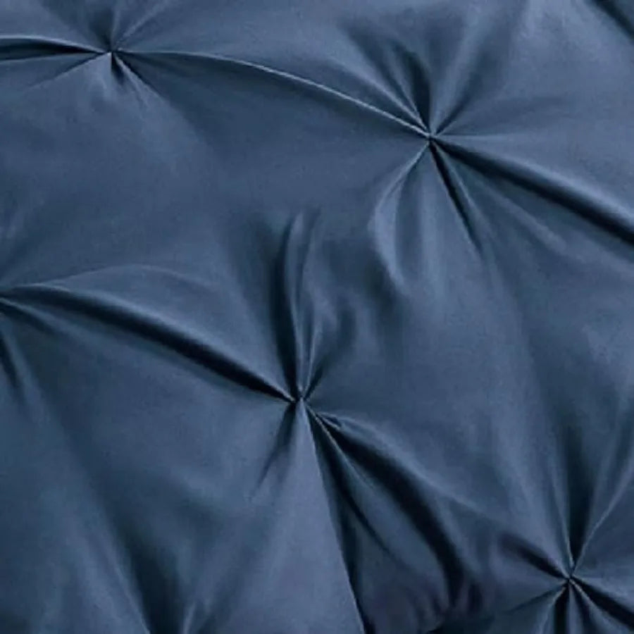 Linen Comforter Set Duvet Cover And Pillowcases 7 Piece