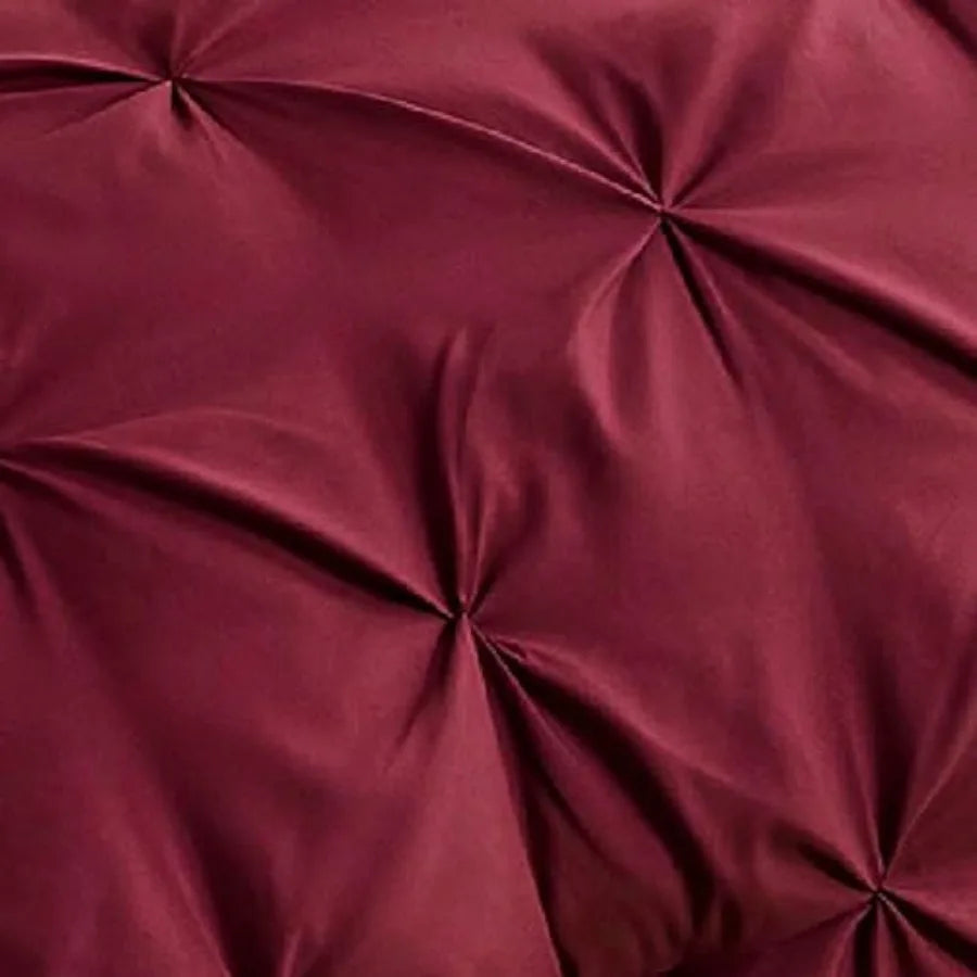 Linen Comforter Set Duvet Cover And Pillowcases 7 Piece