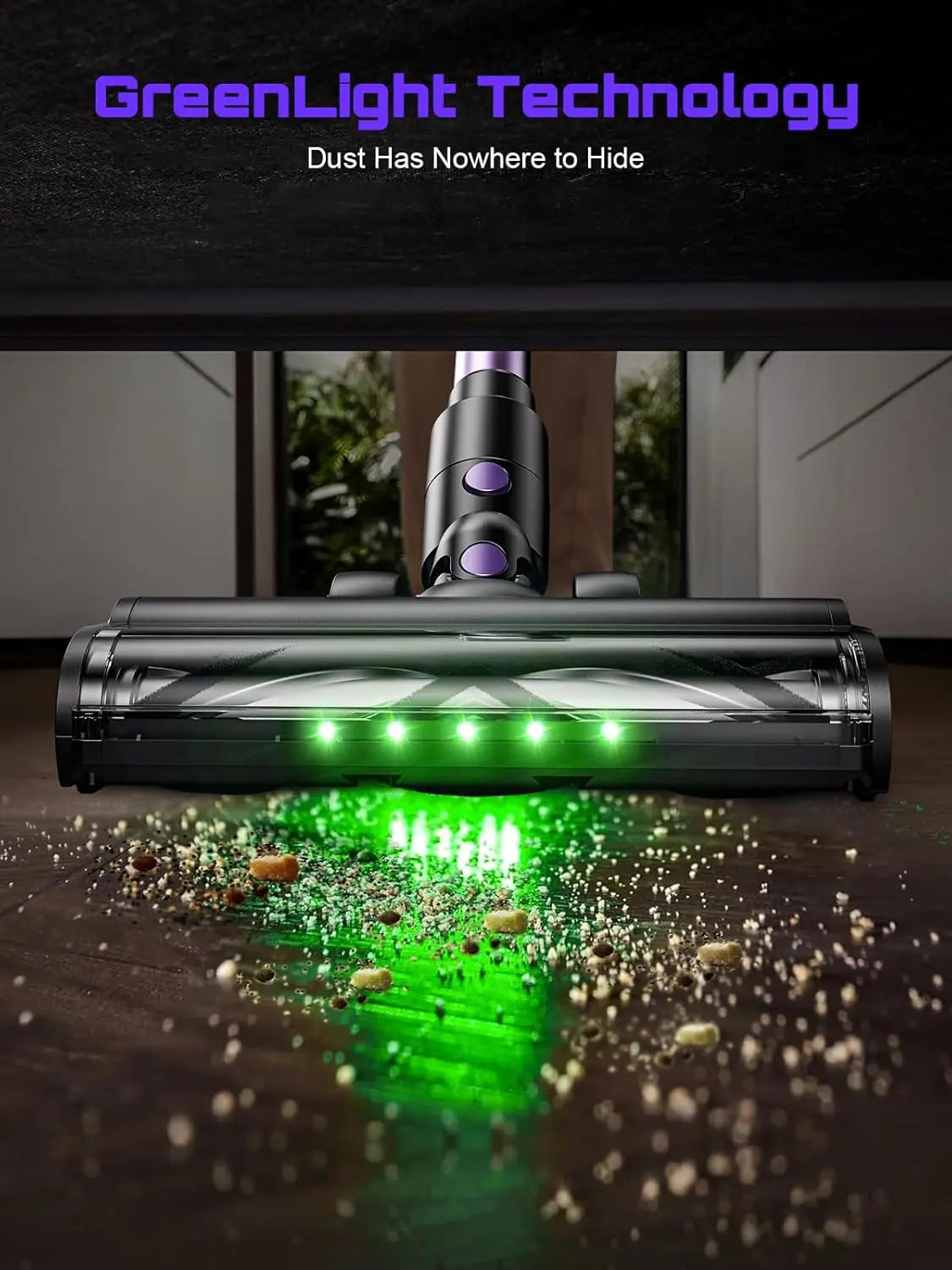 SUXIANGVAC Cordless Vacuum Cleaner 55KPa 500W 45min