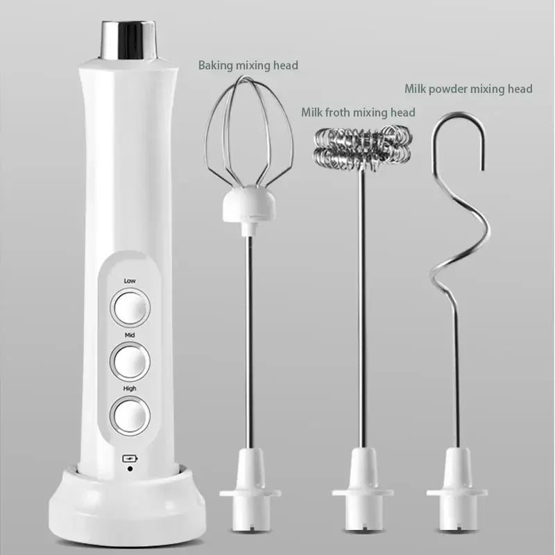 3 In 1 Wireless Handheld Milk Frother