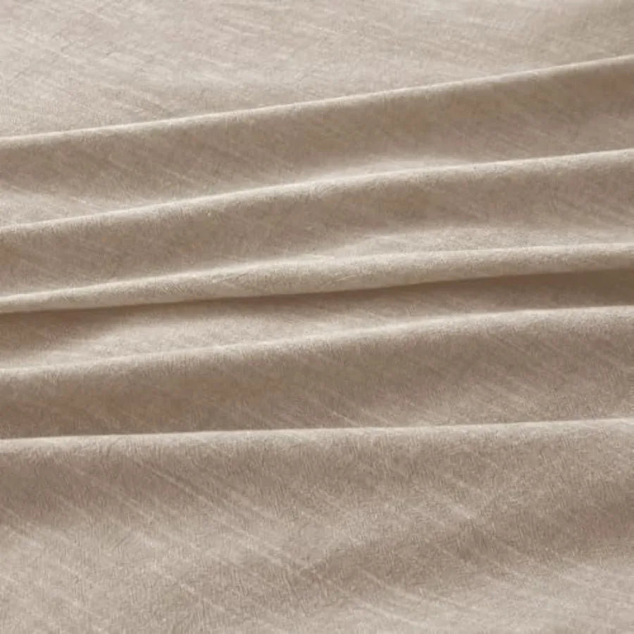Linen Duvet Cover Set With 2 Pillowcases Cotton Linen Blend