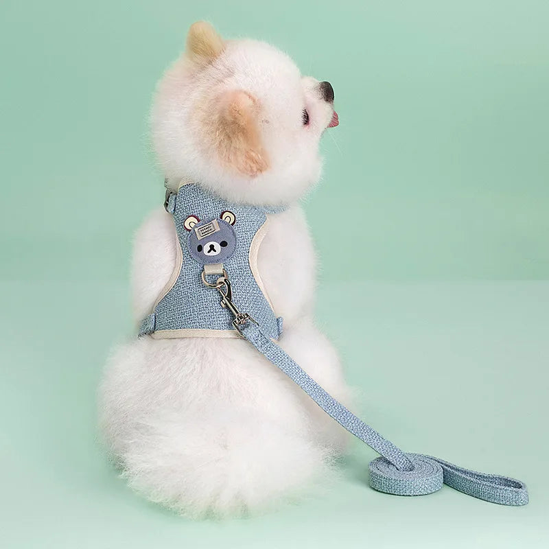Pet Dog Harness and Leash Set