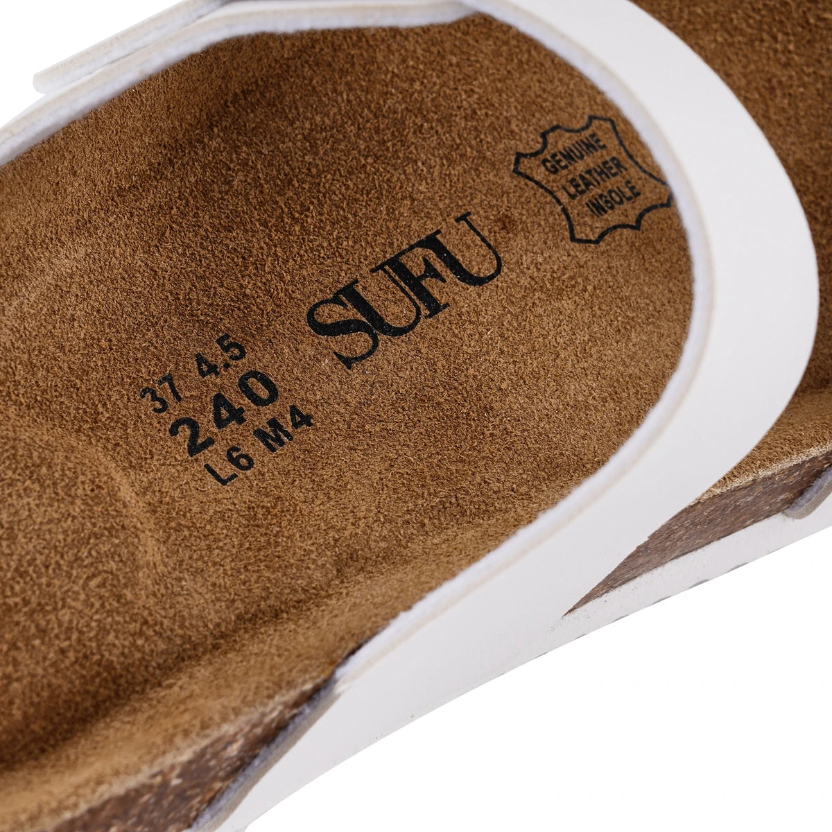 Natural Leather Outdoor Beach Buckle Non Slip Sandals