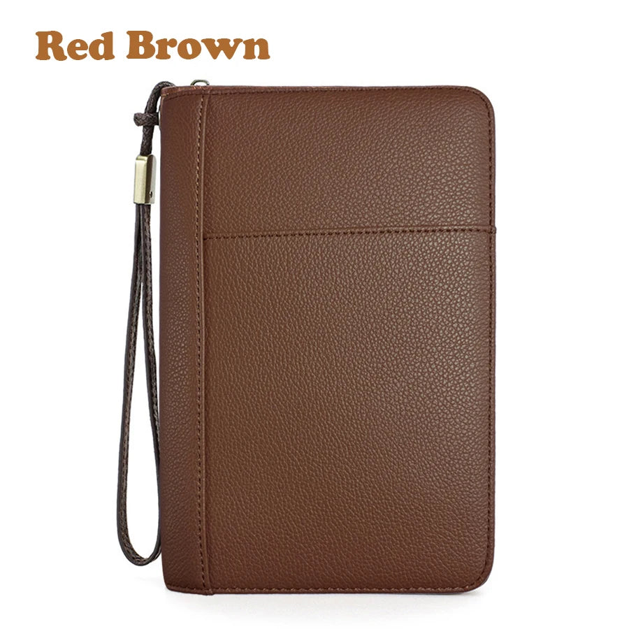 Vintage Leather Cigar Humidor Case Multifunctional Holder Lychee Pattern