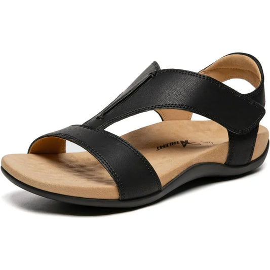 Orthopedic Sandals For Women With Arch Support Rubber Insole