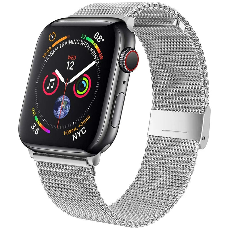 Jansin Stainless Steel Watch Strap For Apple Watch