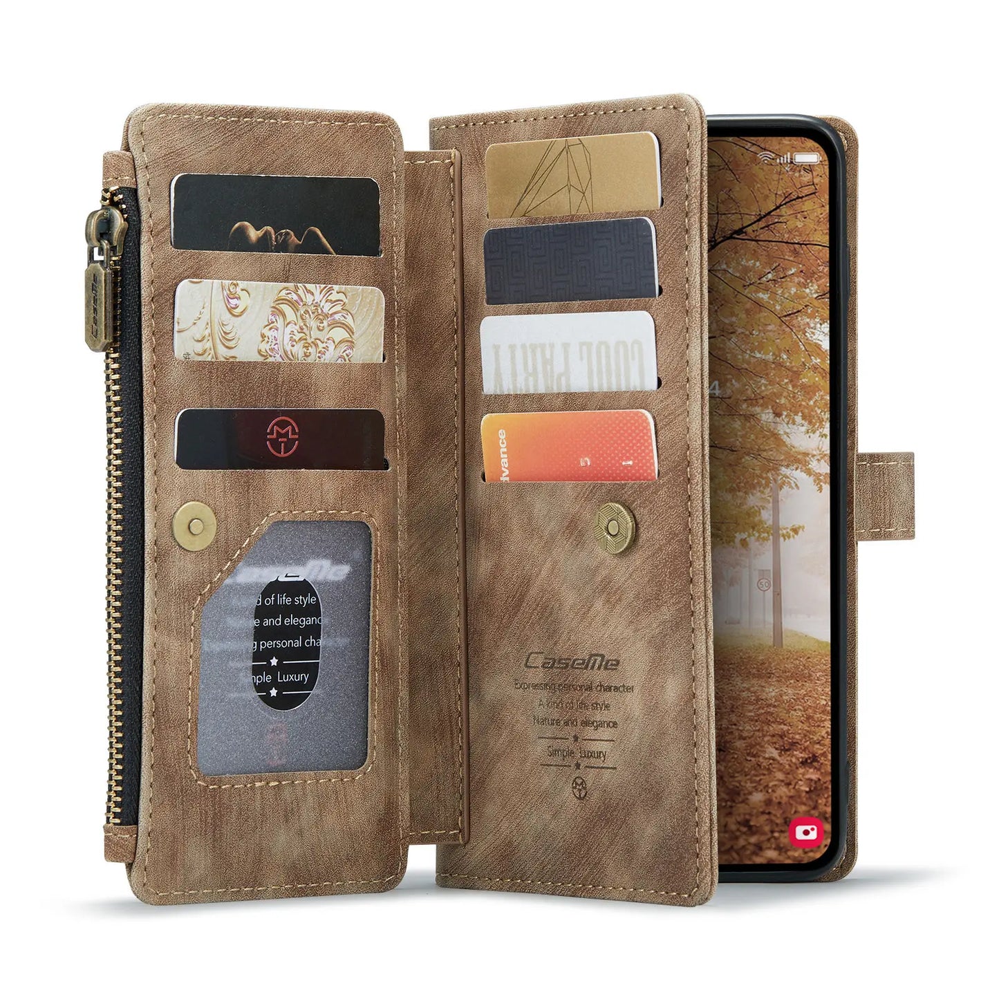 Durable PU Leather Wristlet for Samsung Galaxy A55 A35 A25 5G (2024)