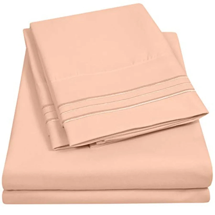 100 Percent Bamboo Fiber Luxury RV Bed Linen Set Six Piece Wrinkle Resistant