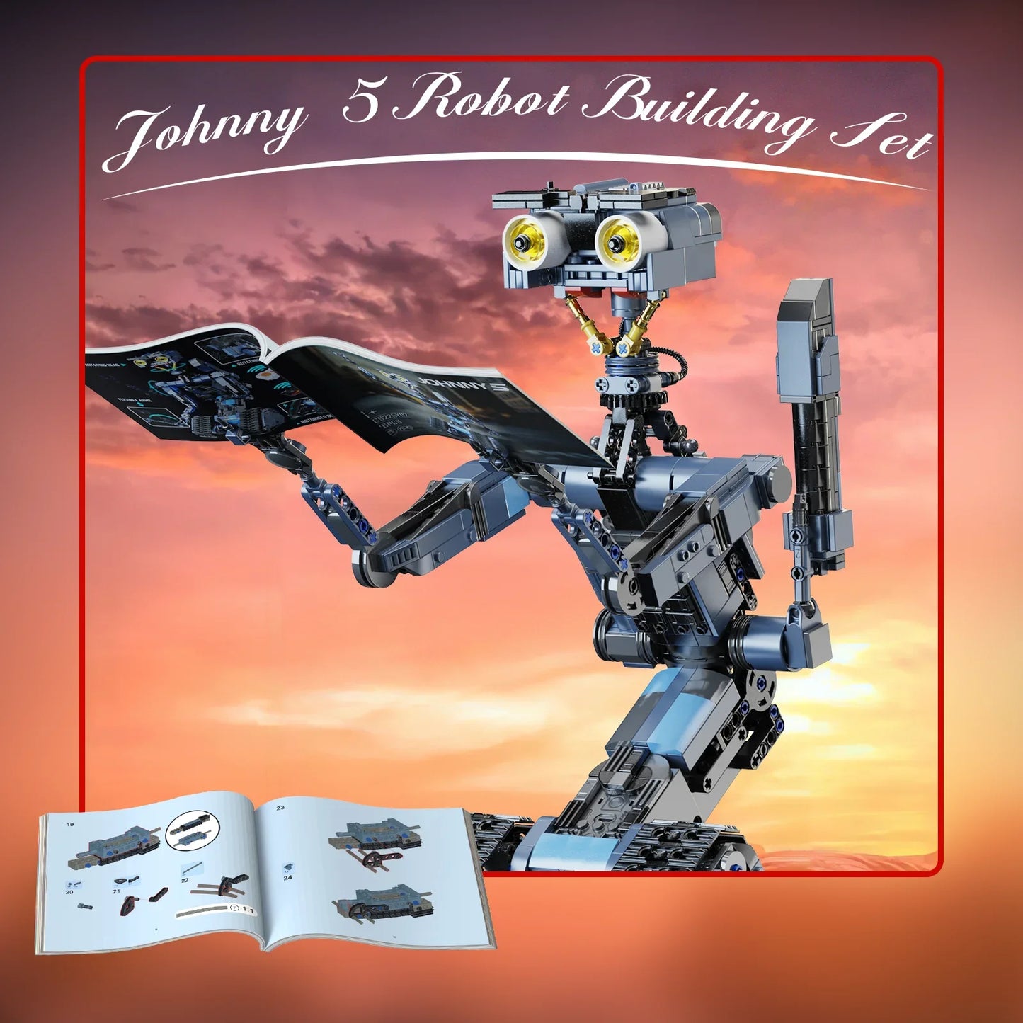 Johnny's 5 Robot Building Blocks Set