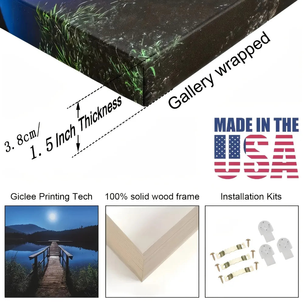 Beautifully Painted Canvas Wall Art for Modern Home Decor