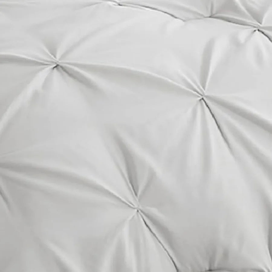 Linen Comforter Set Duvet Cover And Pillowcases 7 Piece