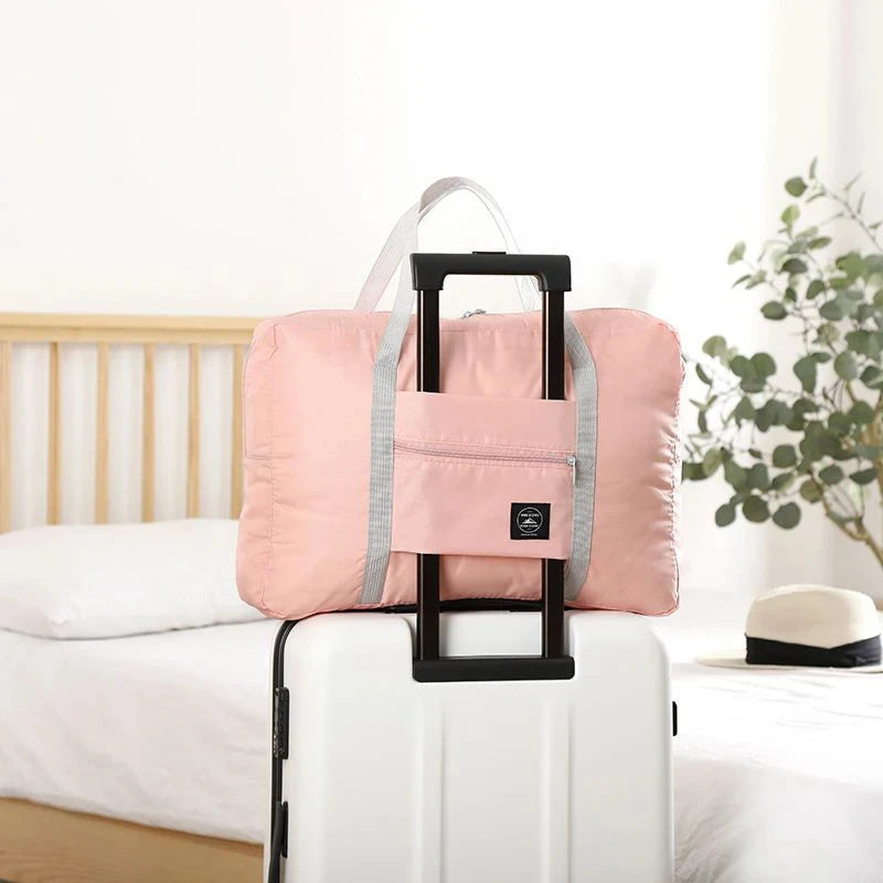Foldable Travel Duffel Bag Lightweight Carry On With High Capacity