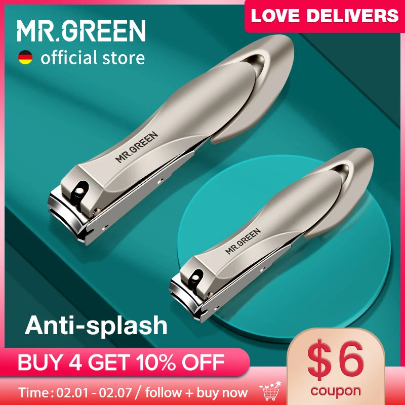 MR.GREEN Stainless Steel Nail Clippers