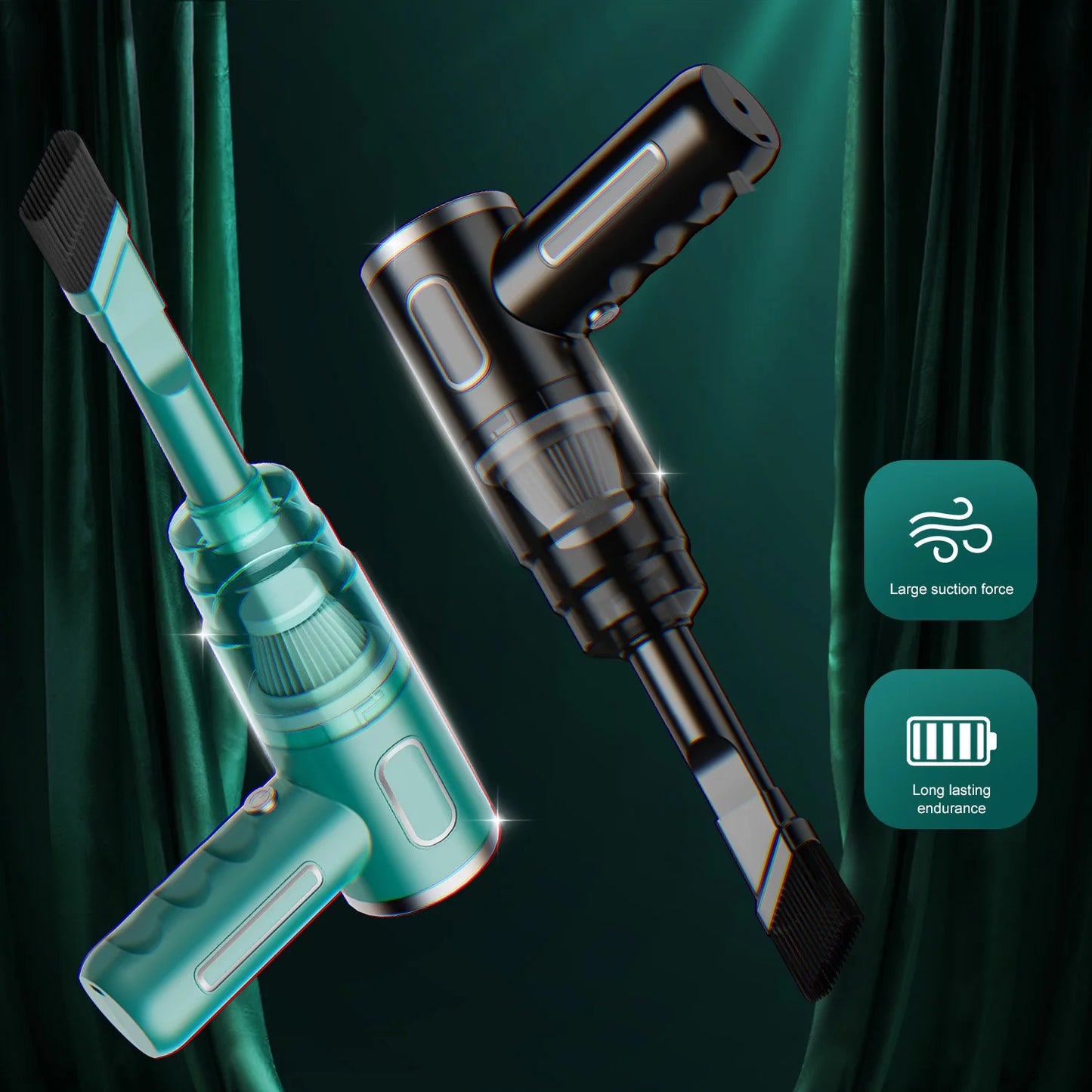 Portable Cordless Vacuum Cleaner With HEPA Filter Pro