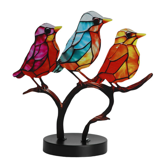 Metal Bird Sculpture For Living Room