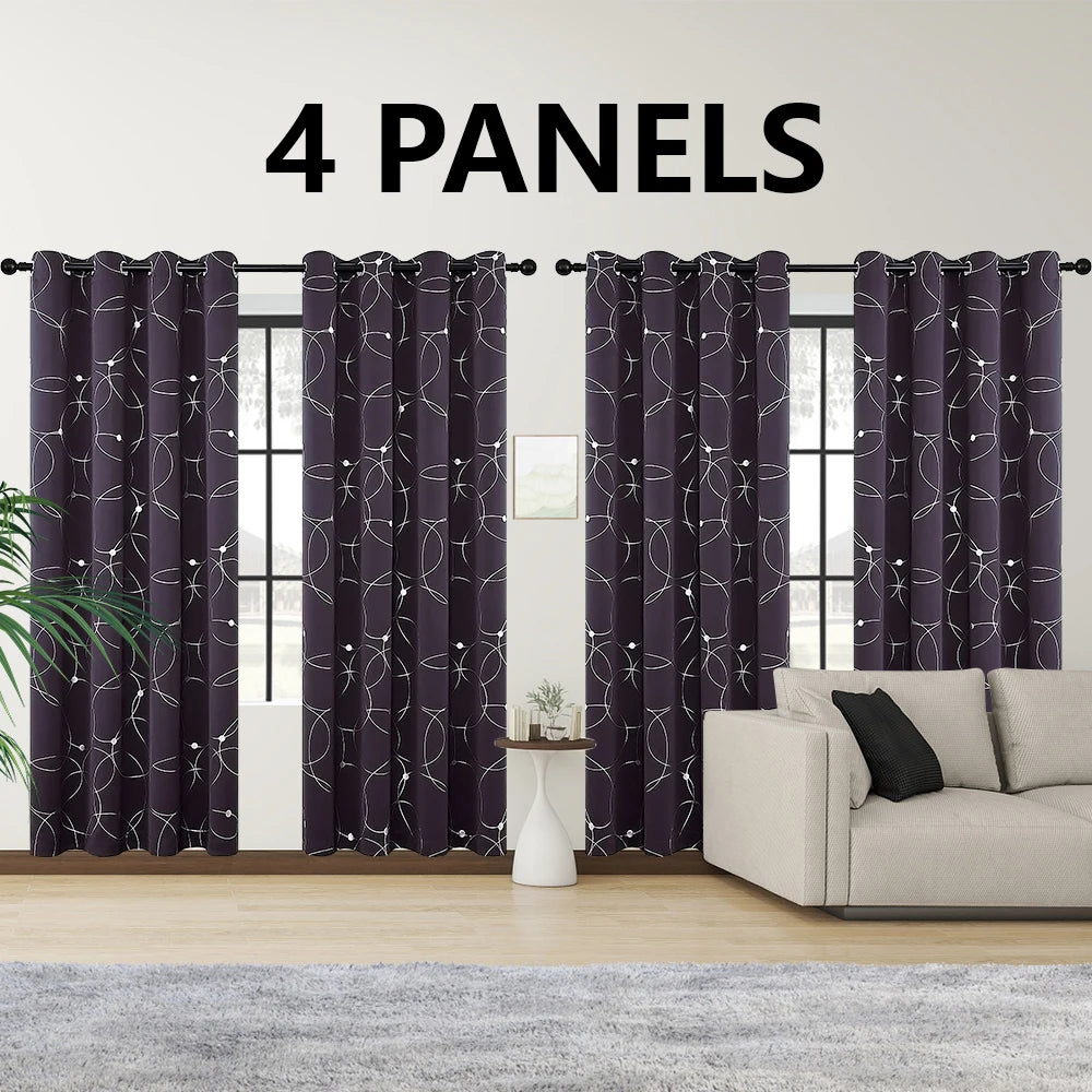 Thermal Insulated Blackout Curtains