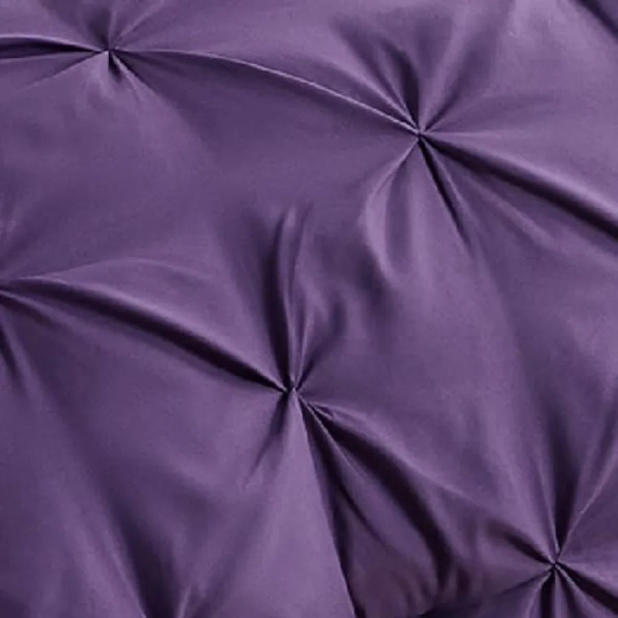 Linen Comforter Set Duvet Cover And Pillowcases 7 Piece