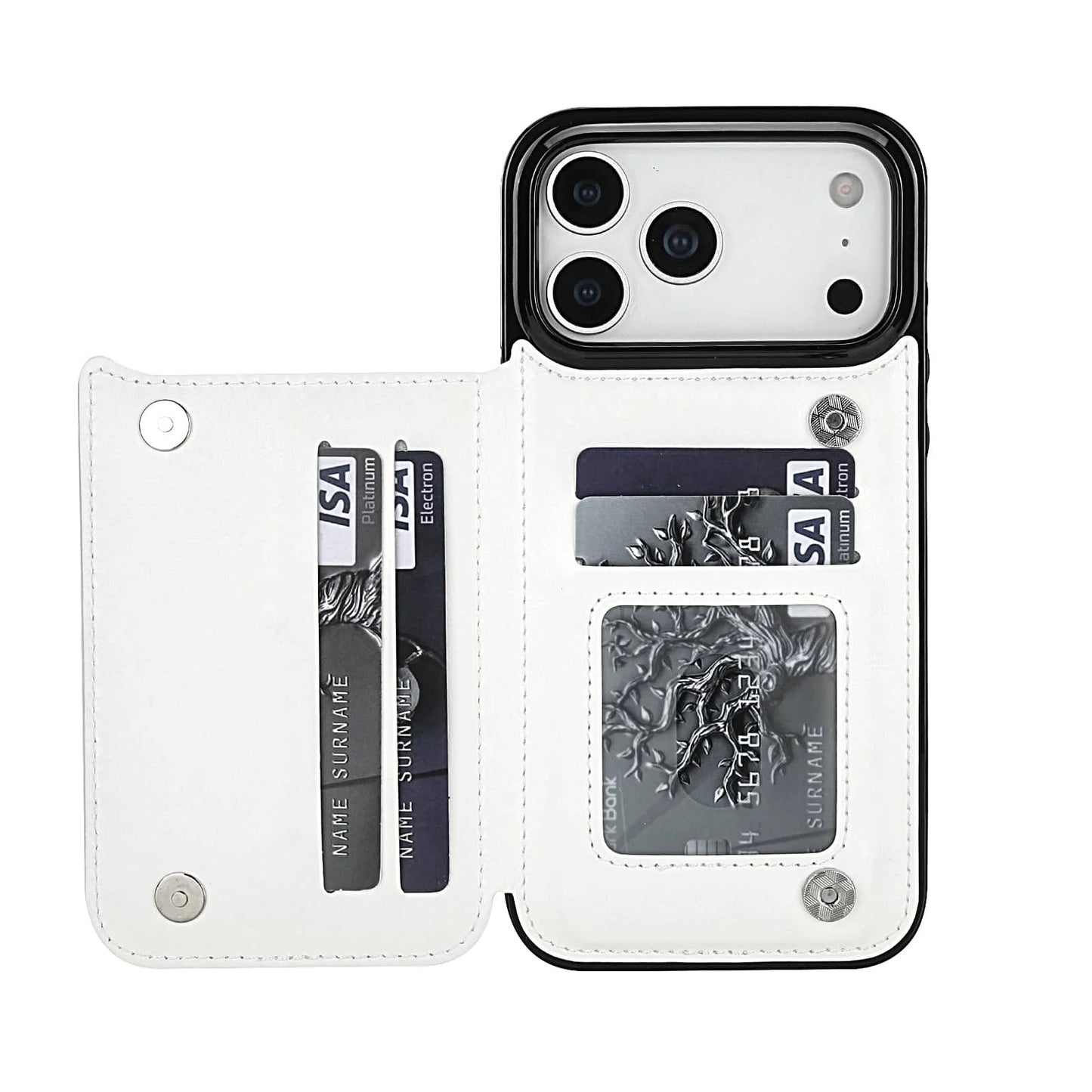 iPhone Pro Max Air Wallet Case With Card Holder Magnetic