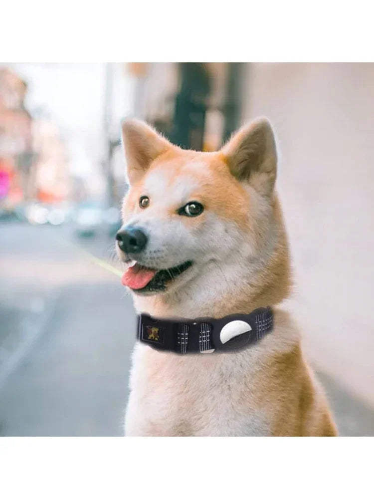 Apple Airtag Reflective Dog Collar