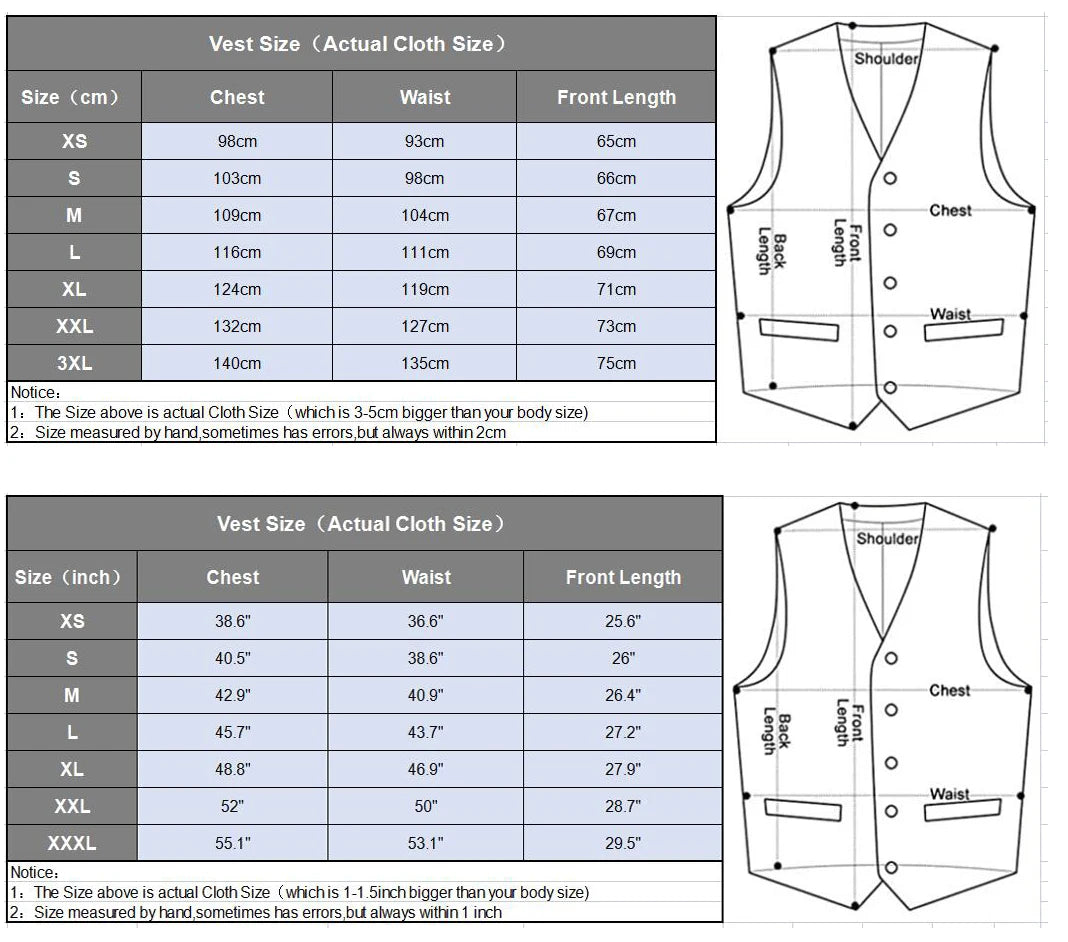Herringbone Tweed Men's Suit Vest