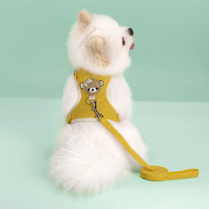 Pet Dog Harness and Leash Set
