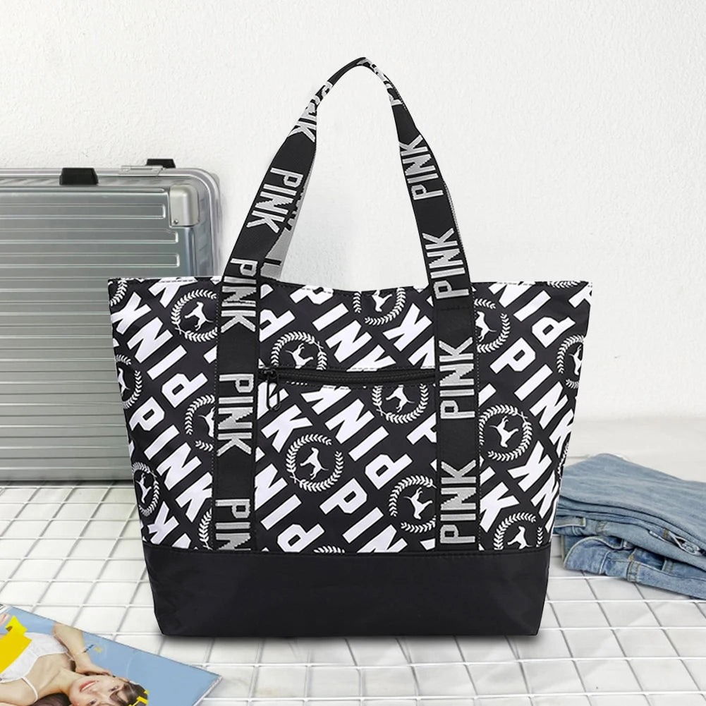 APWIKOGER Nylon Weekender Bag For Weekend Travel Easy Carry Handle