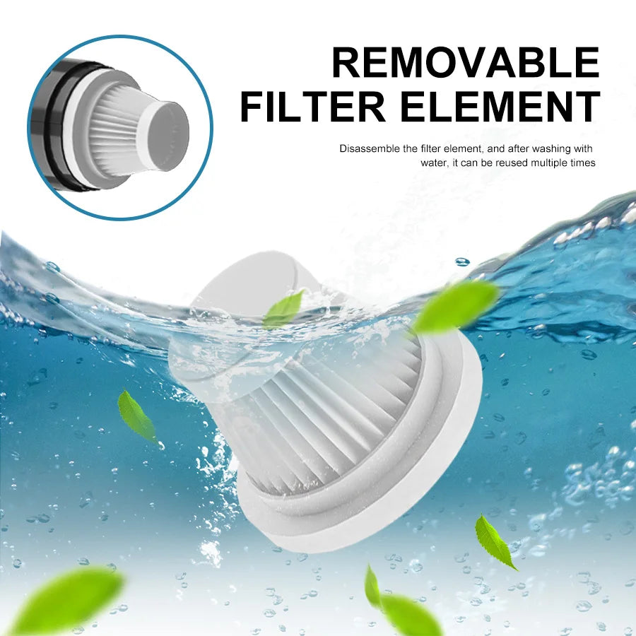 Portable Cordless Vacuum Cleaner With HEPA Filter Pro