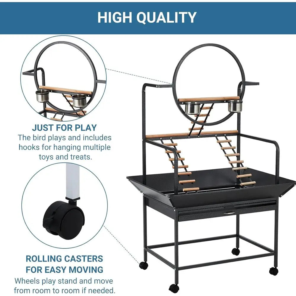 Nonem Bird Play Stand and Activity Center for Birds