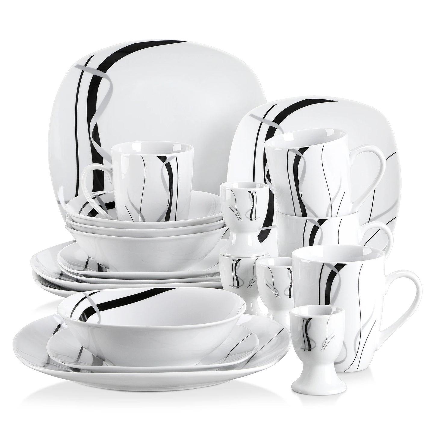 Fiona Porcelain Dinnerware Set Collection