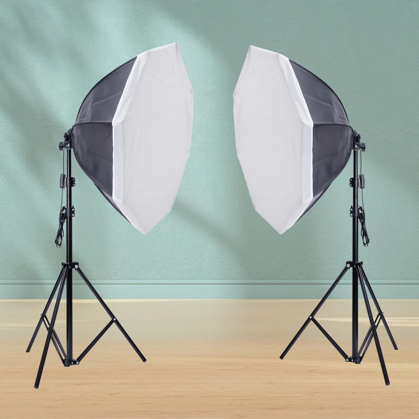 Fotulato Octagon Softbox Lighting System With Tripod