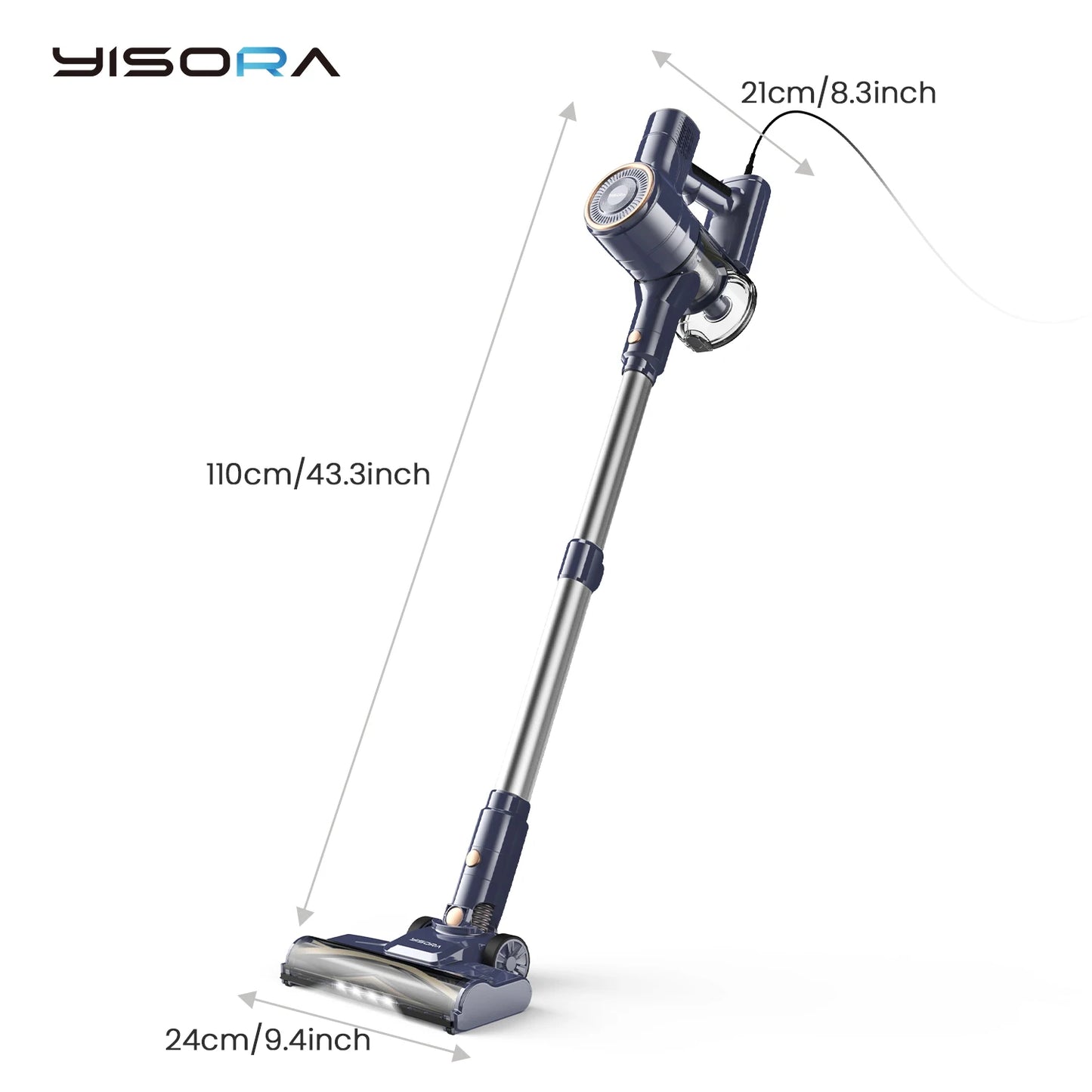INSE I8 Corded Vacuum Cleaner 23000Pa For Floors Pet Hair