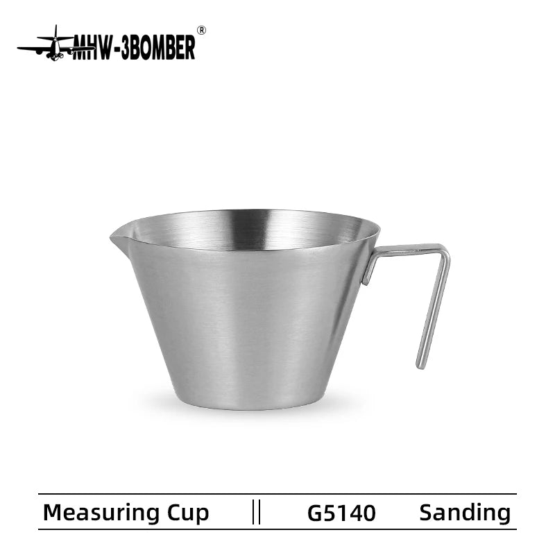 Espresso  Stainless Steel Measuring Cup with Handle Metal