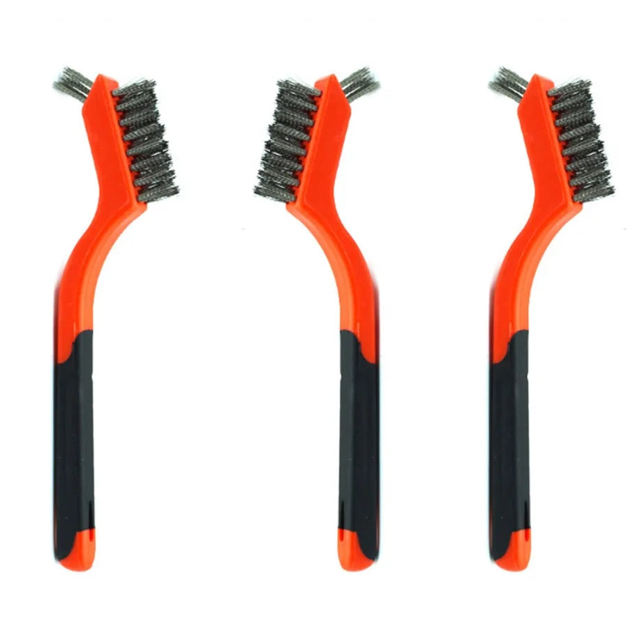 Plastic Durable Wire Brush Set for Rust Removal in Holes