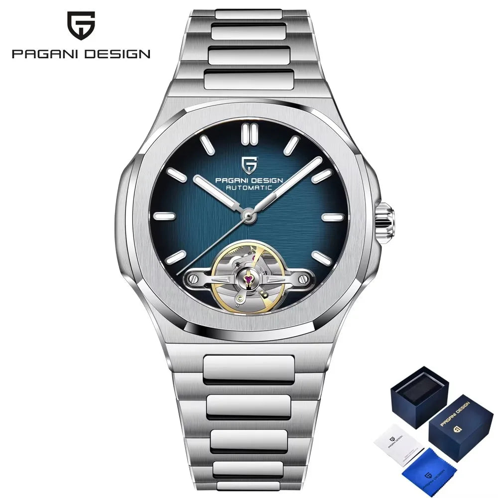 Pagani Design Luxury Automatic Watch Stainless Steel Case