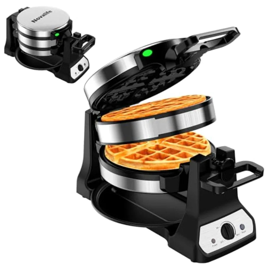Double Belgian waffle maker