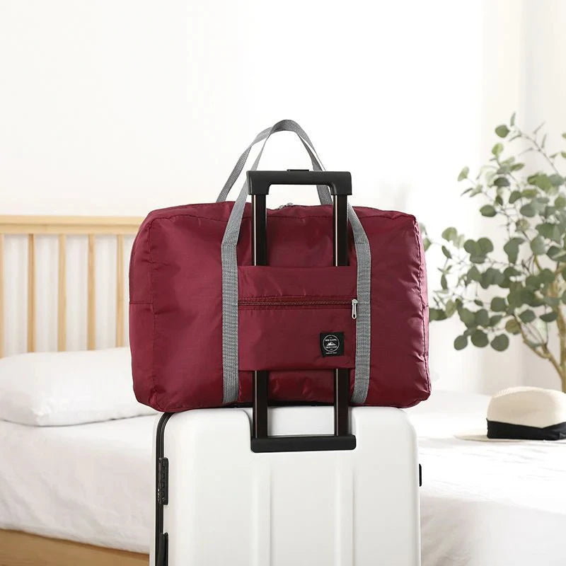 Foldable Travel Duffel Bag Lightweight Carry On With High Capacity