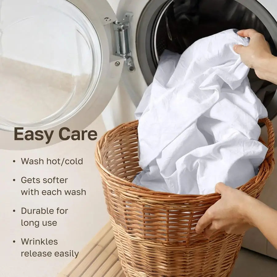 Natural Cotton Sheets Set