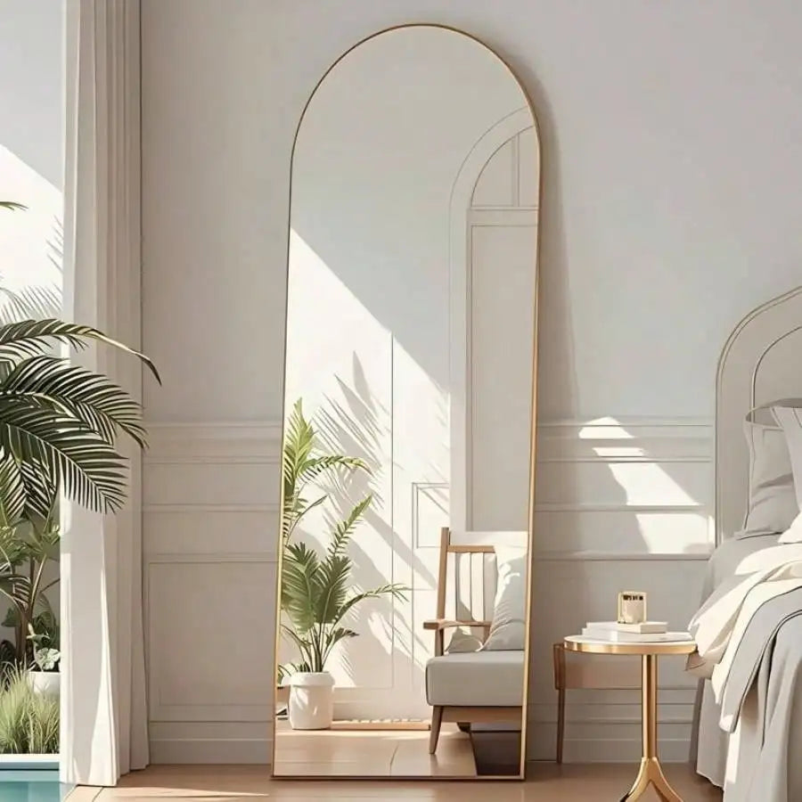 Elegant Arched Full Length Mirror