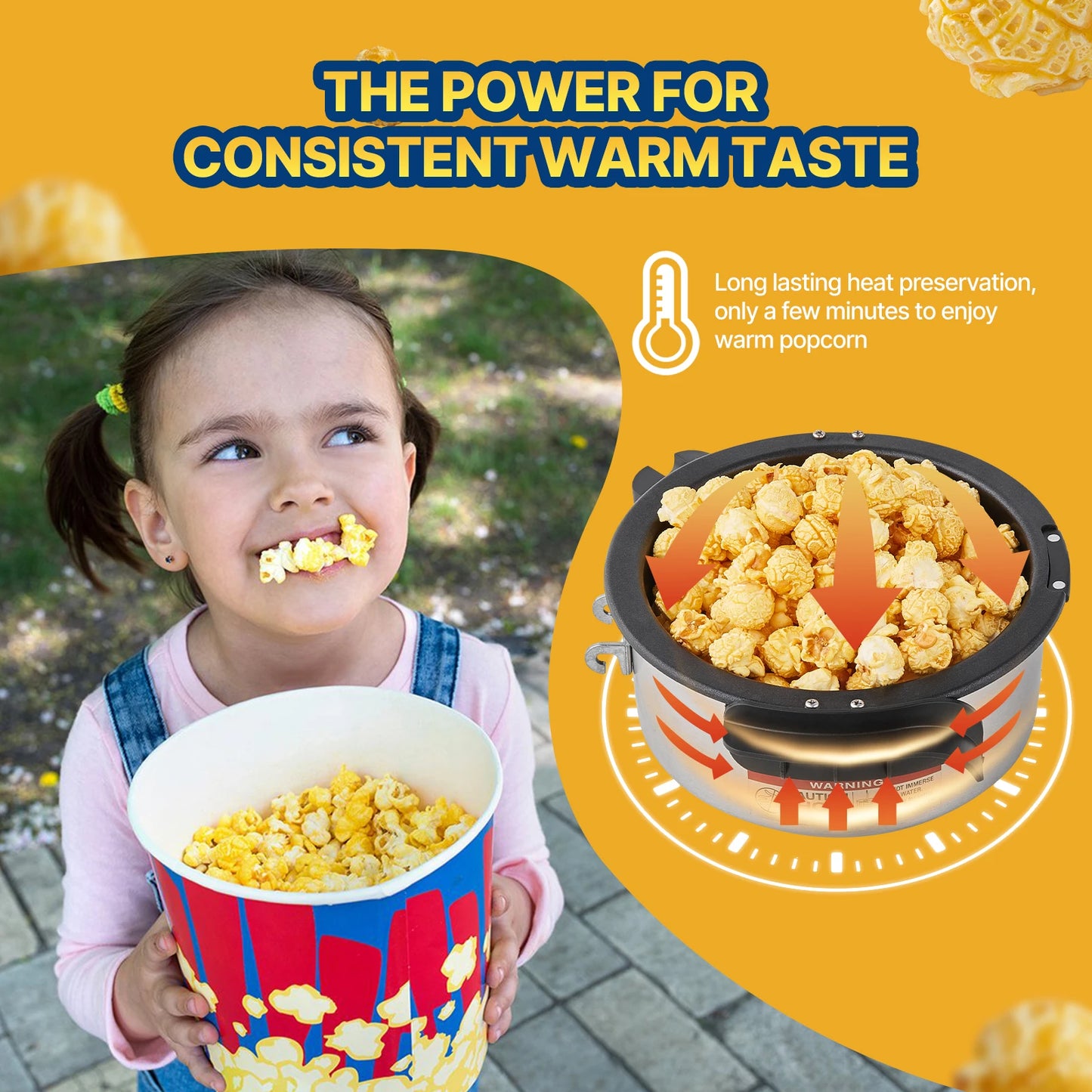 Commercial Popcorn Maker Countertop Machine