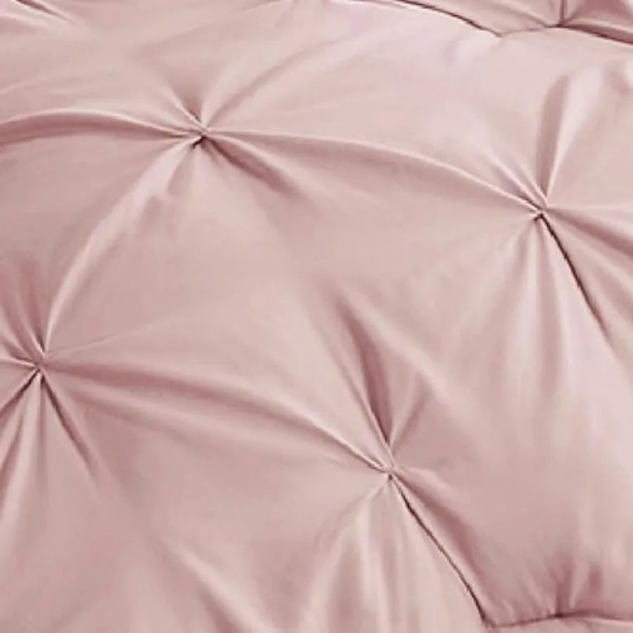 Linen Comforter Set Duvet Cover And Pillowcases 7 Piece