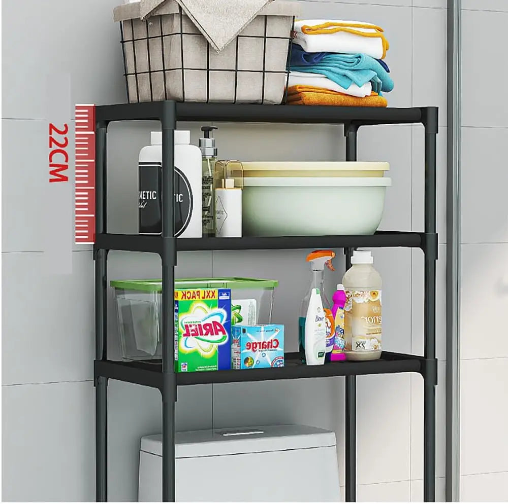 TWISTER.CK 3 Tier Metal Bathroom Organizer Shelf Over Toilet
