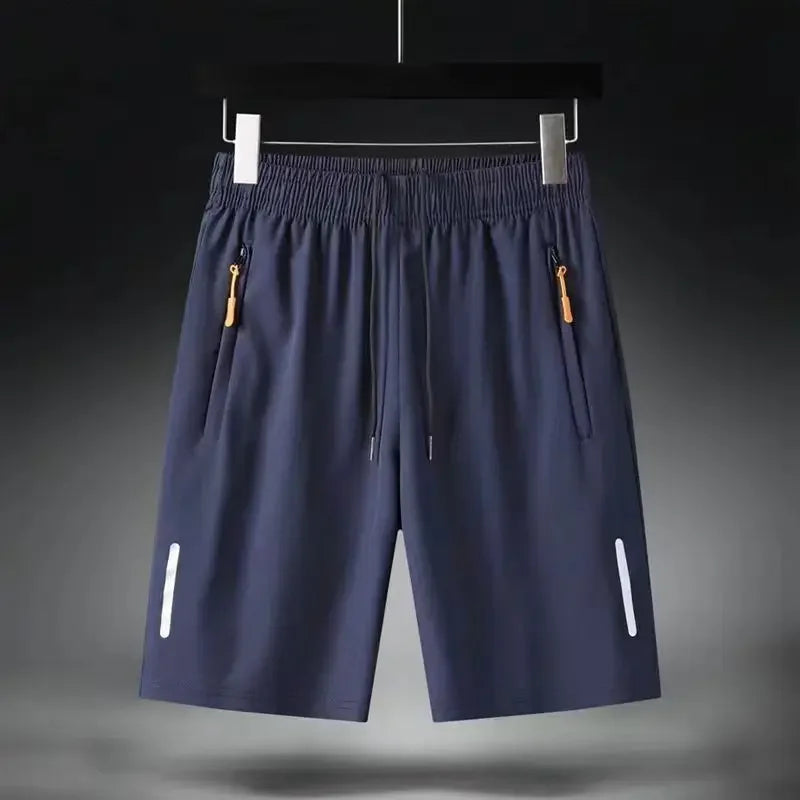 Lightweight Summer Silk Running Athletic Shorts For Men