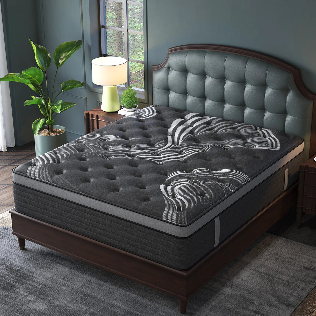 Sweetlove 12 Inch Gel Memory Foam Hybrid Pocket Spring Mattress