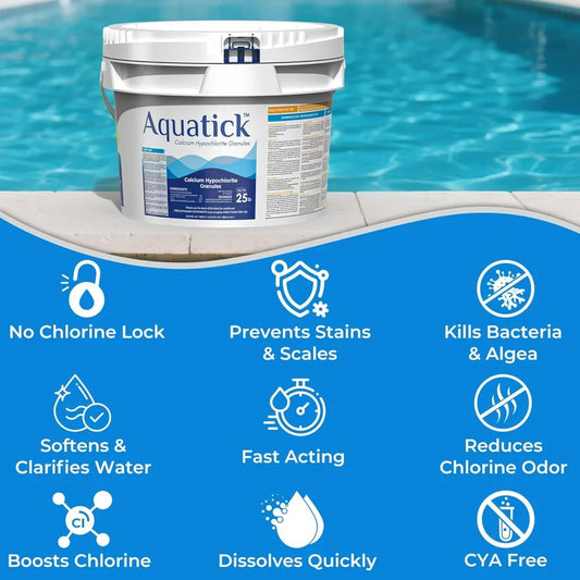 Pro Grade Chlorine Pool Shock For Clean Safe Water