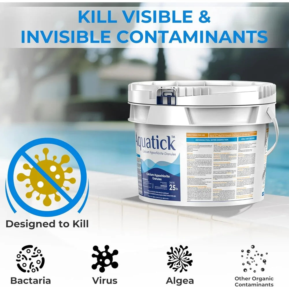 Pro Grade Chlorine Pool Shock For Clean Safe Water