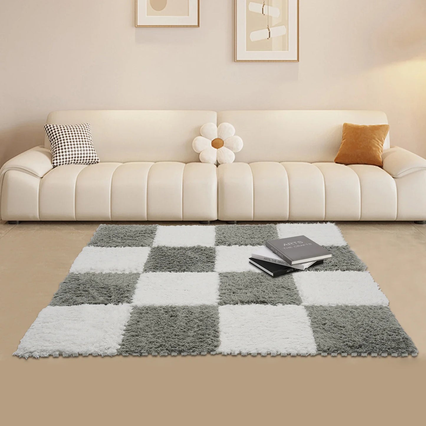 Soft  Interlocking Carpet Tiles